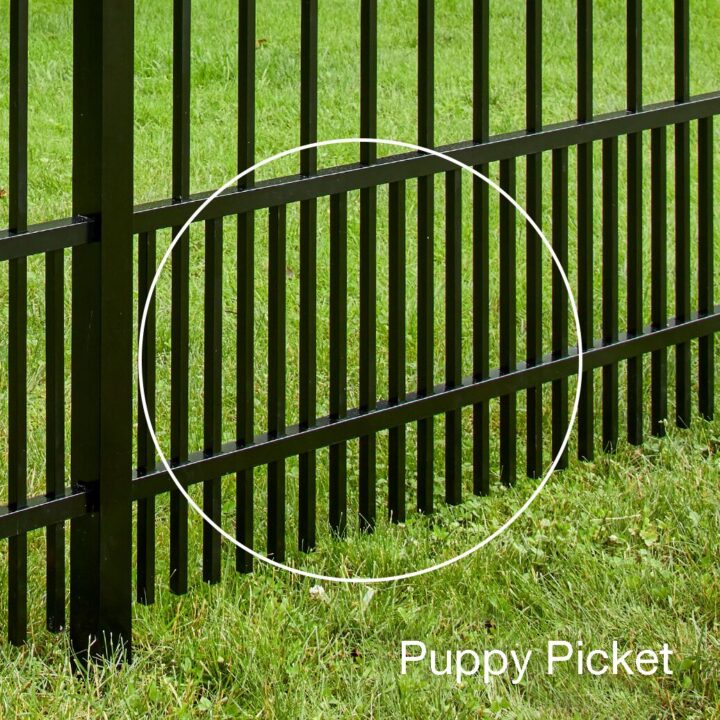 Puppy Picket Aluminum Fence Installer in Columbia SC - Fence Company